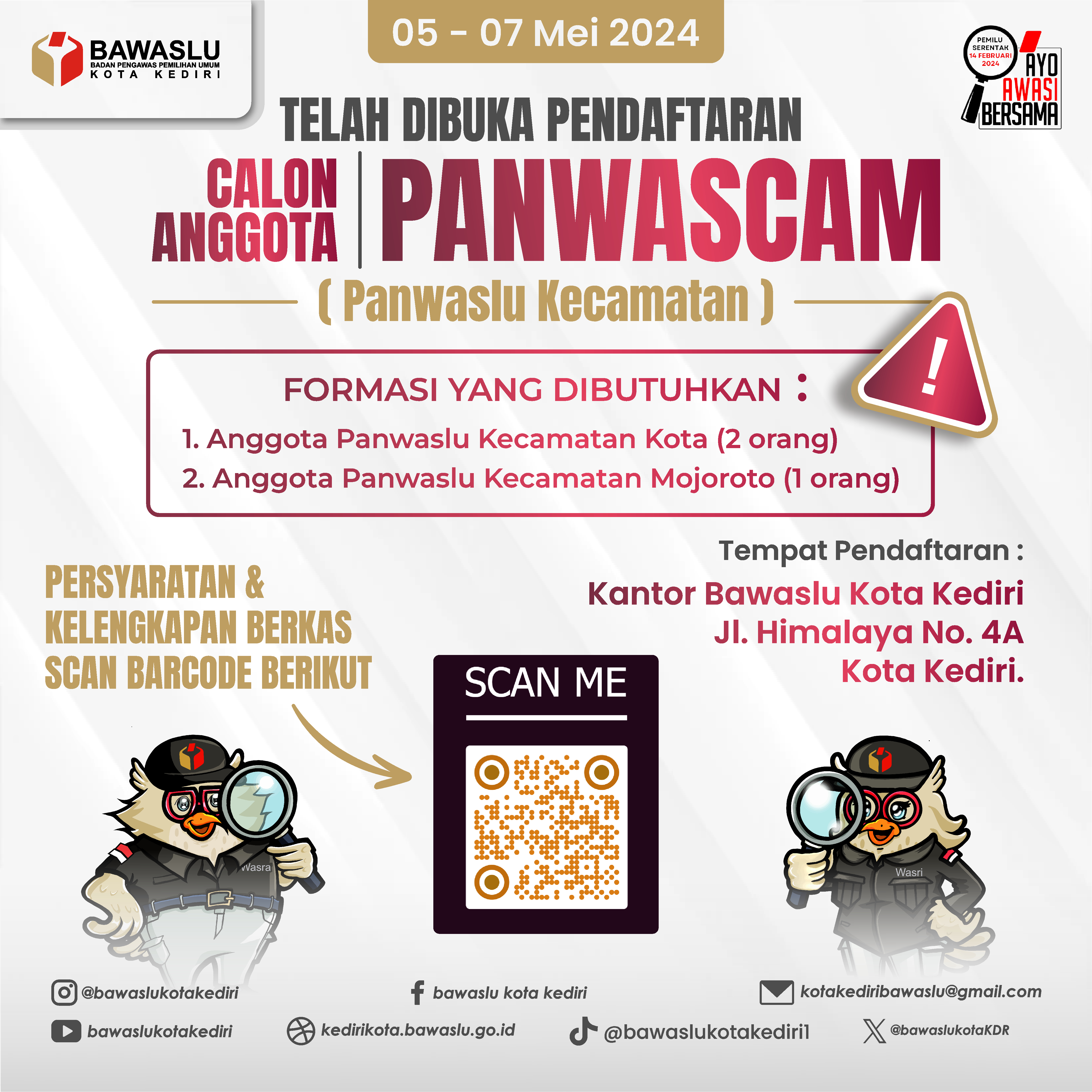 Rekrutmen Panwascam