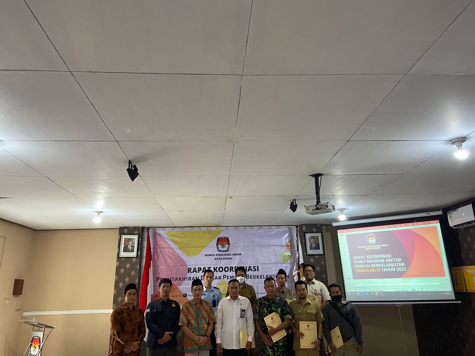 Rapat Koordinasi Pemutakhiran Data Pemilih Berkelanjutan Periode Triwulan III