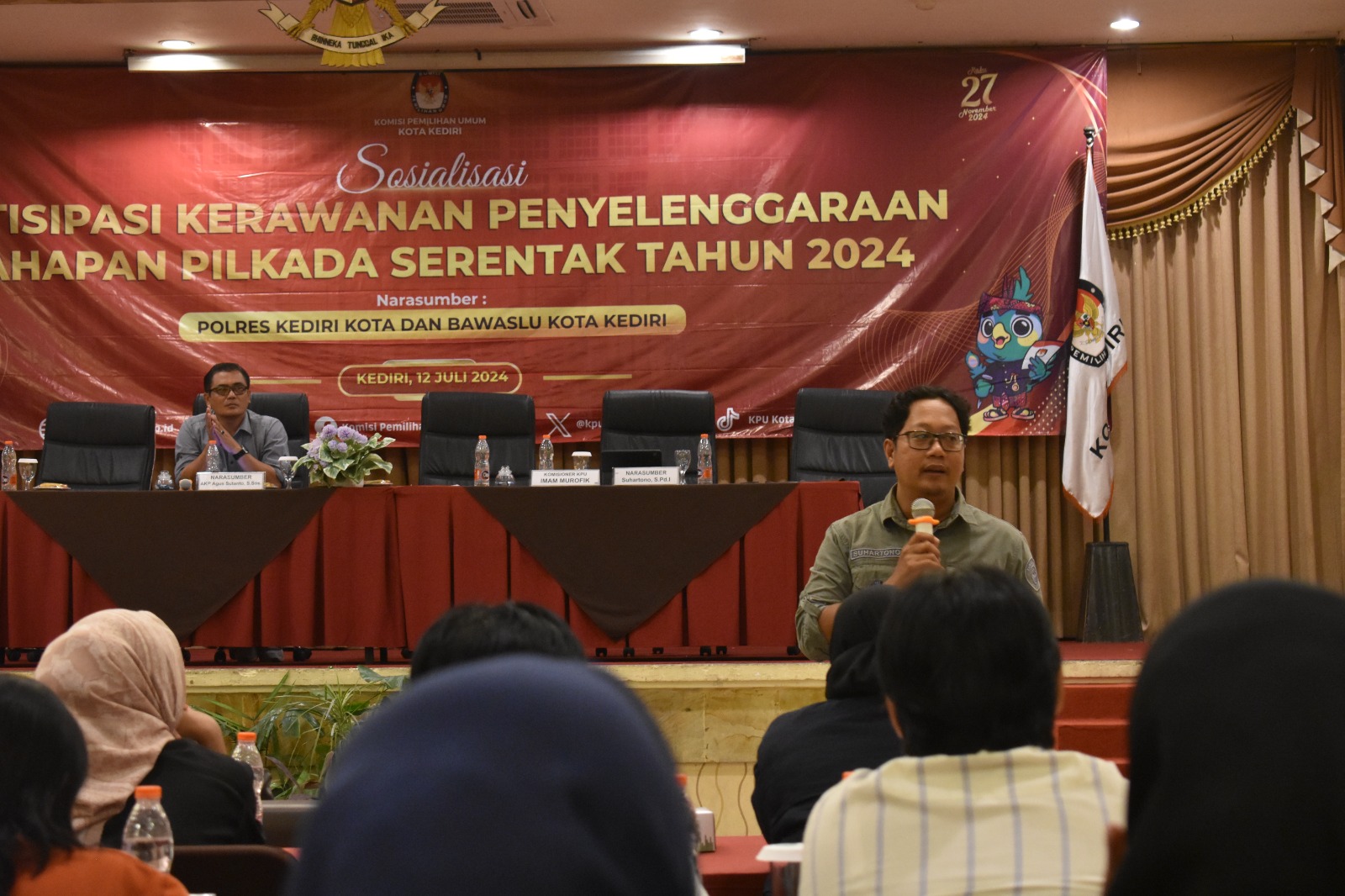 Narsum Sosialisasi Kerawanan Pilkada 2024