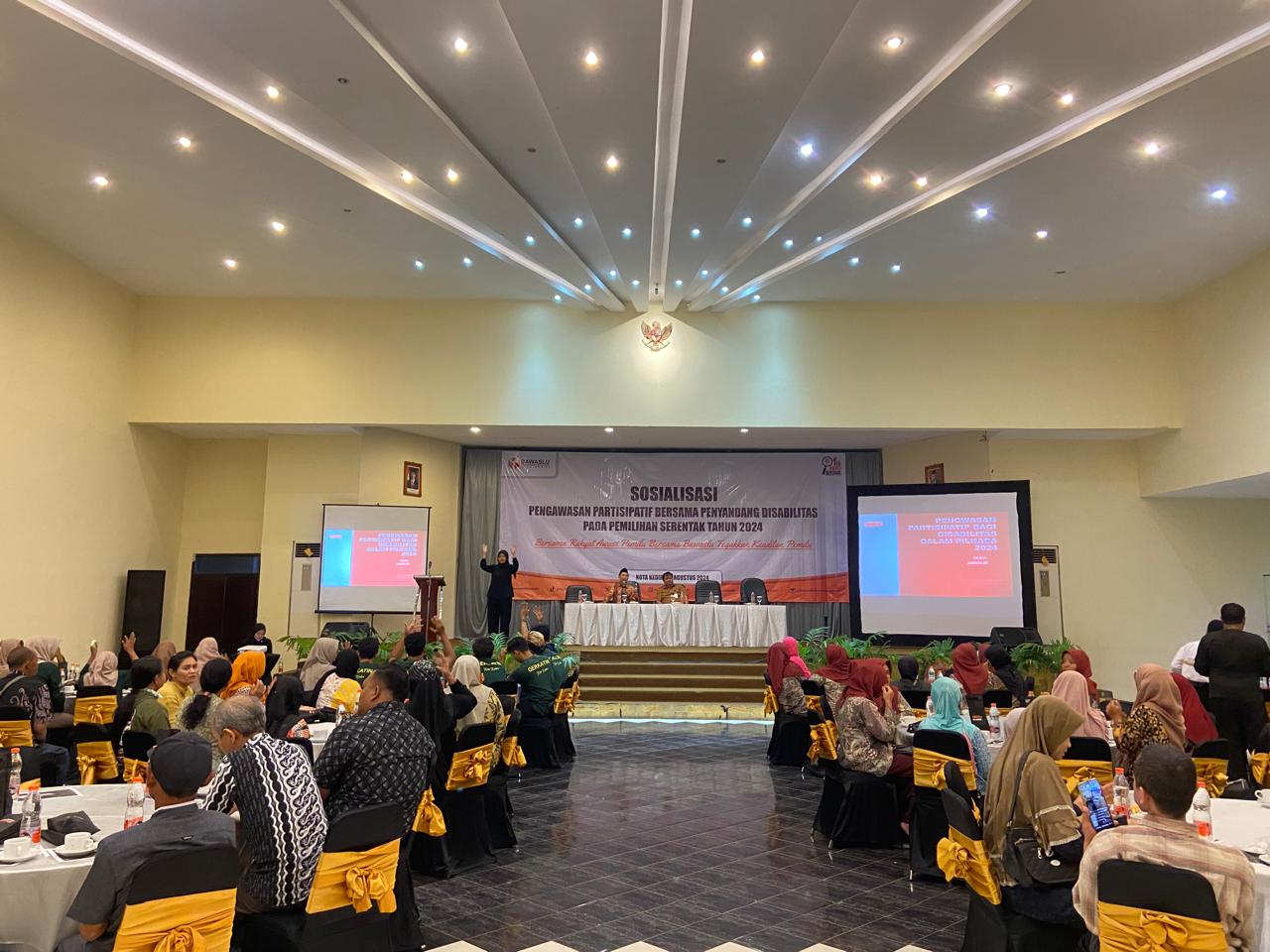 Sosialisasi Pengawasan Partisipatif Bersama Disabilitas