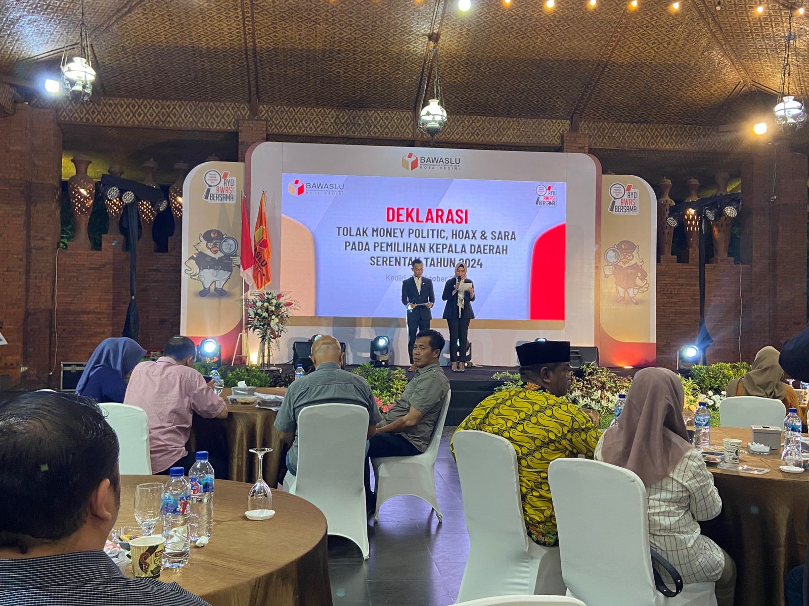 Deklarasi Tolak Money Politic, Hoax dan SARA