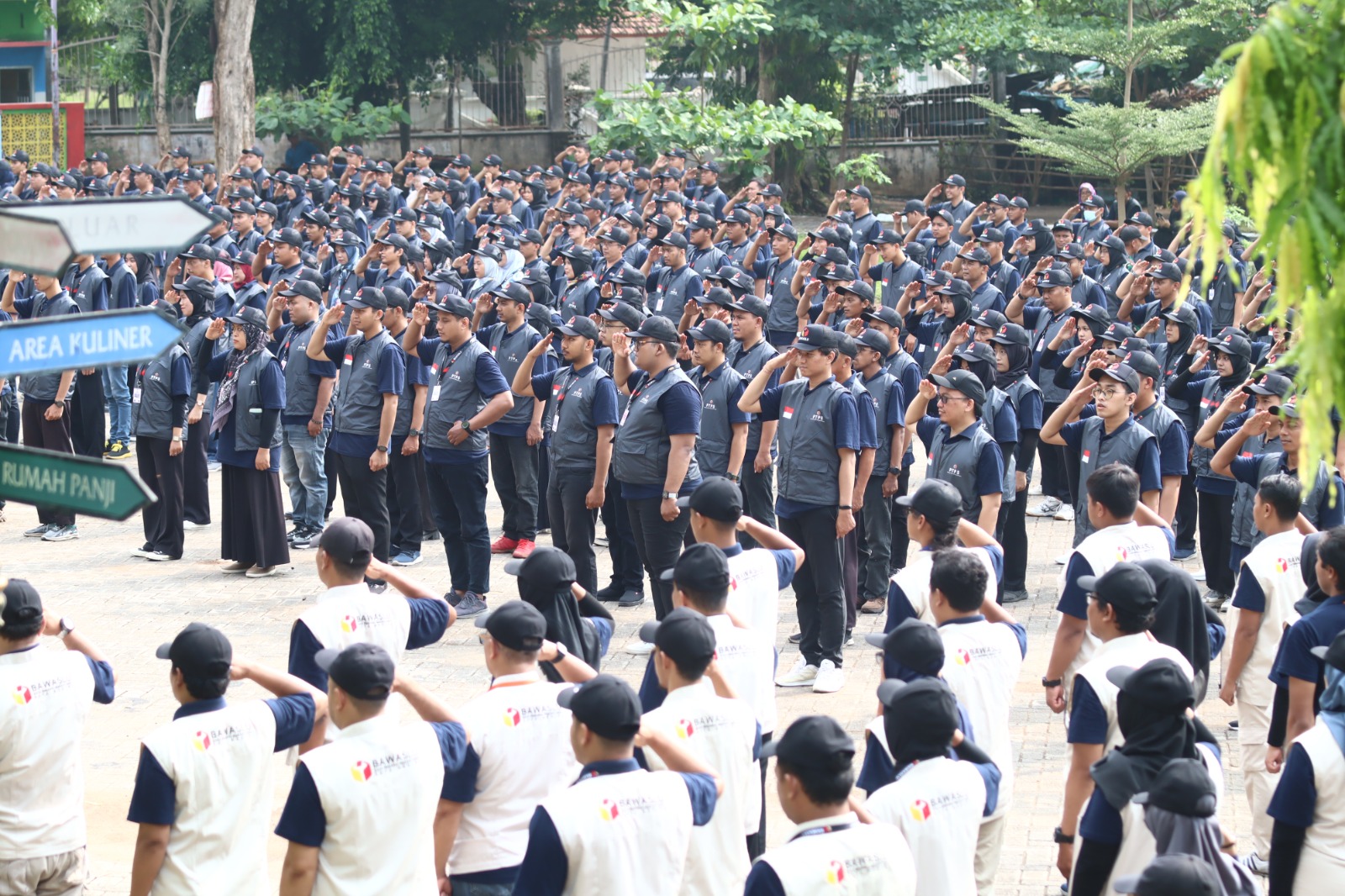 Apel Siaga dan Launching Pengawasan Pilkada Serentak 2024 di Kota Kediri