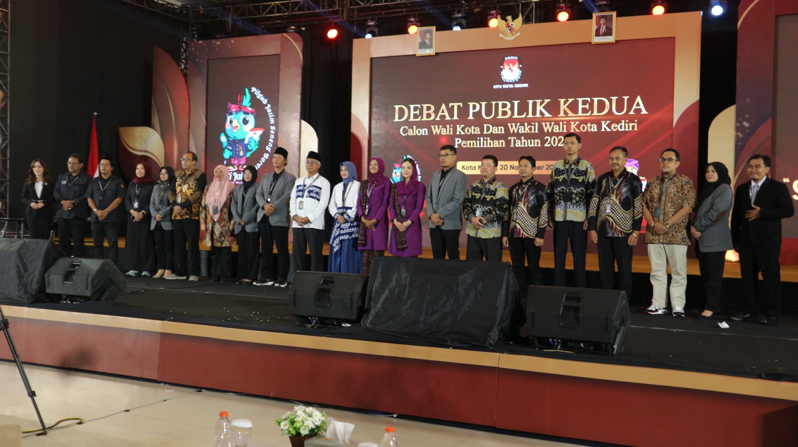 Debat Publik Kedua Calon Paslon Walikota dan Wakil Walikota Kediri