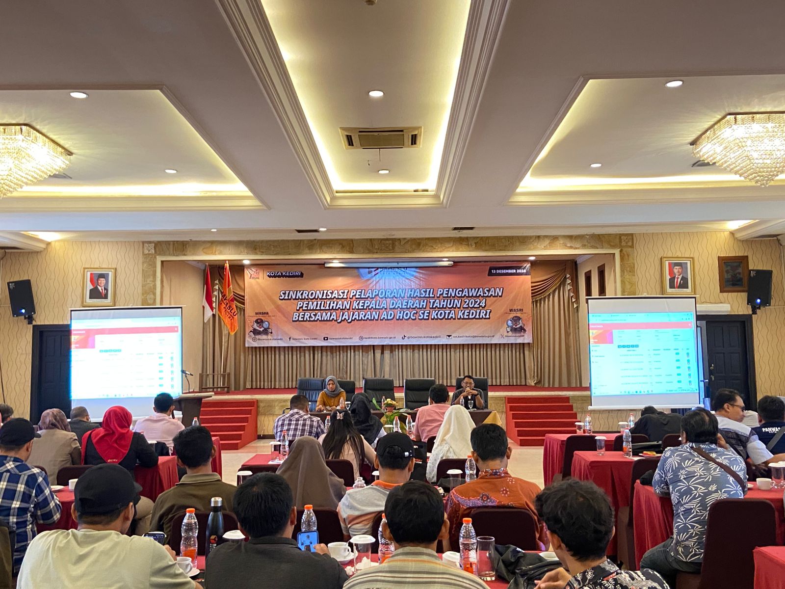 Sinkronisasi Pelaporan Hasil Pengawasan Pemilihan Kepala Daerah Tahun 2024