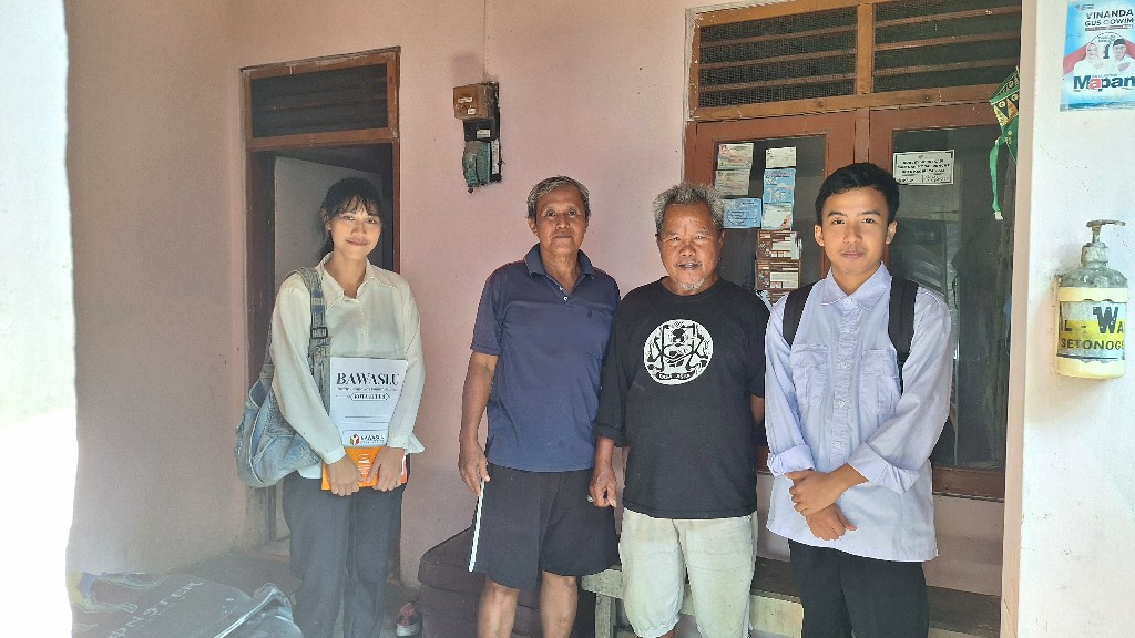 Uji Petik di Lingkungan Kelurahan Setono Gedong