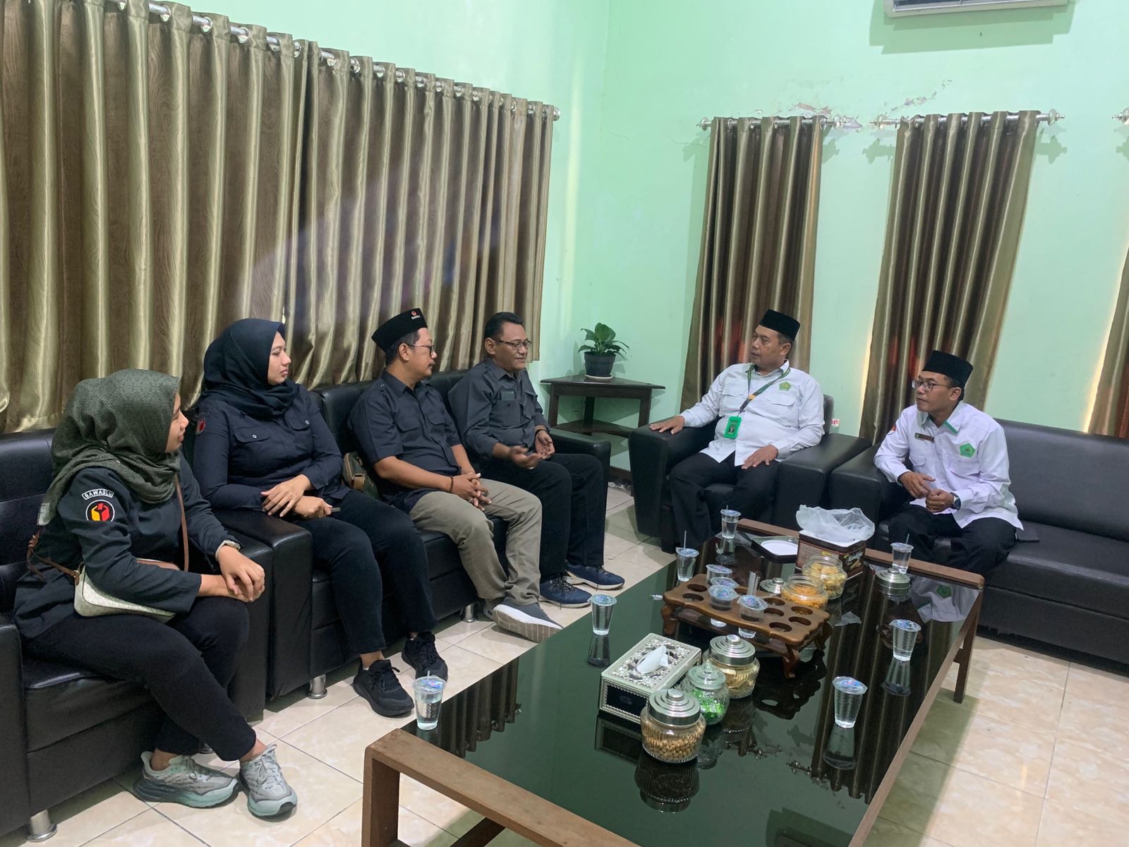 Audiensi Bawaslu Kota Kediri dengan Kmenag Kota Kediri