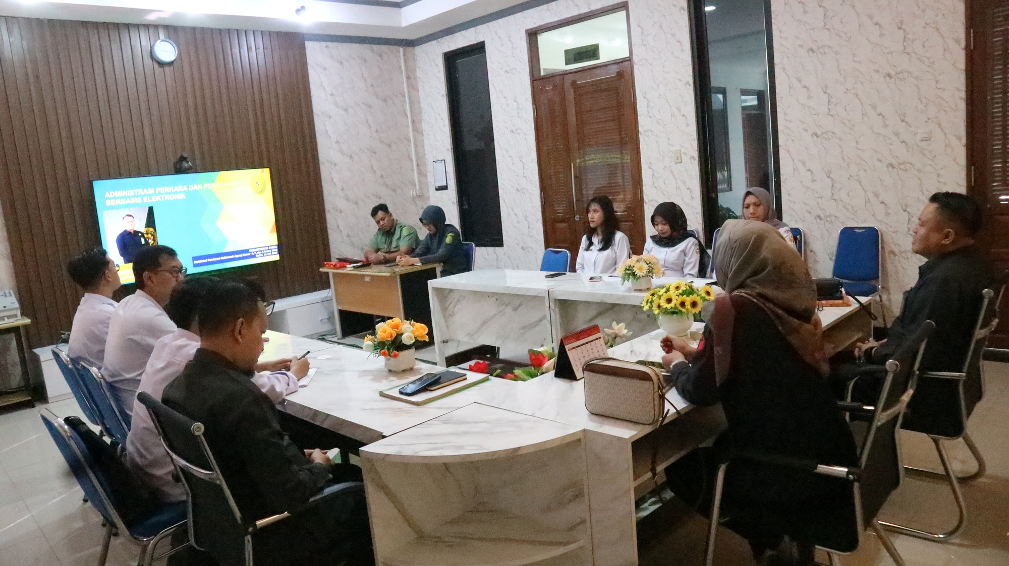 Kolaborasi Peningkatan Kapasitas SDM Bersama Pengadilan Negeri Kota Kediri