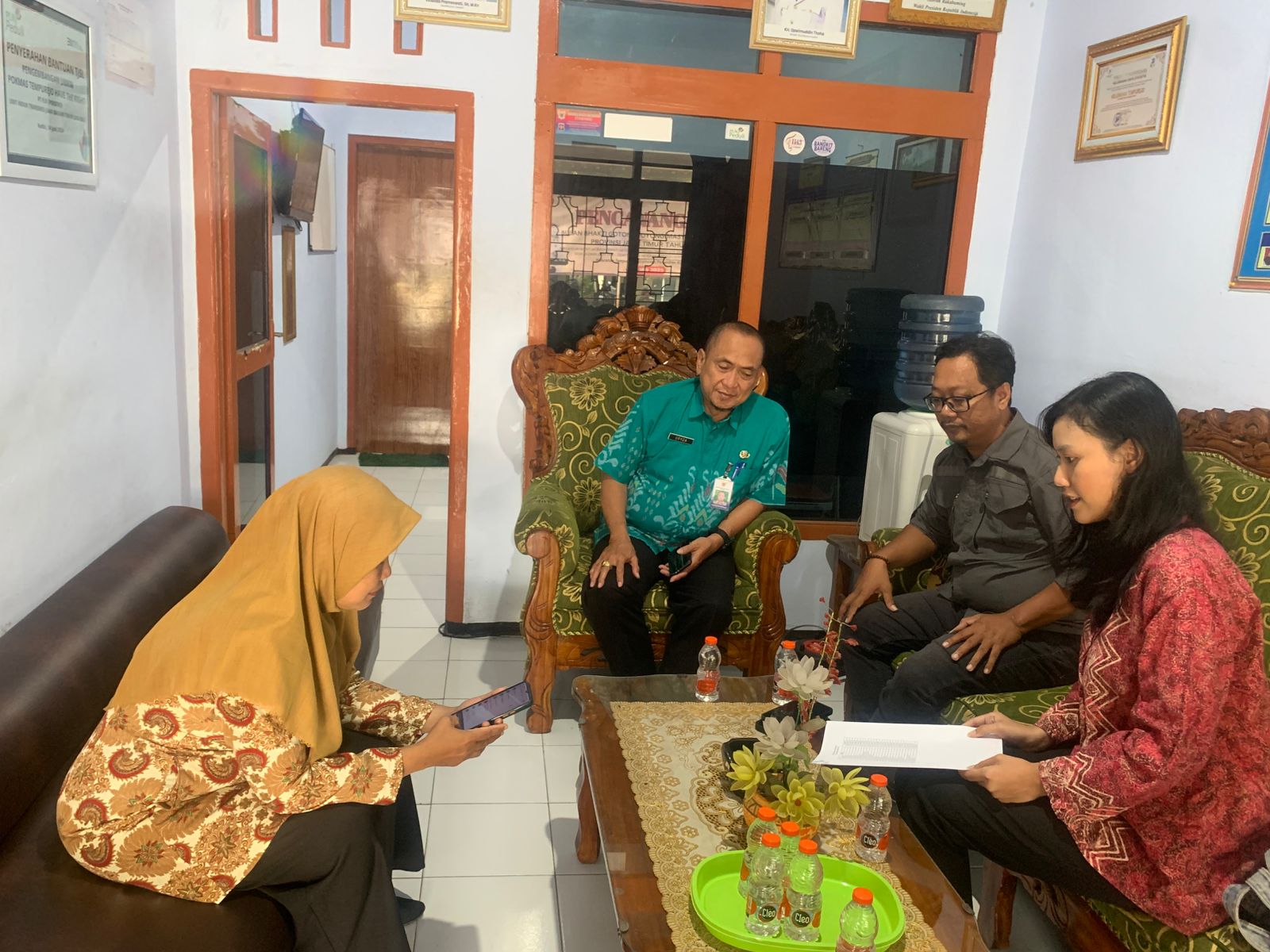 Bawaslu Kota Kediri Lakukan Koordinasi Data Pemilih Berkelanjutan di Kelurahan Tempurejo