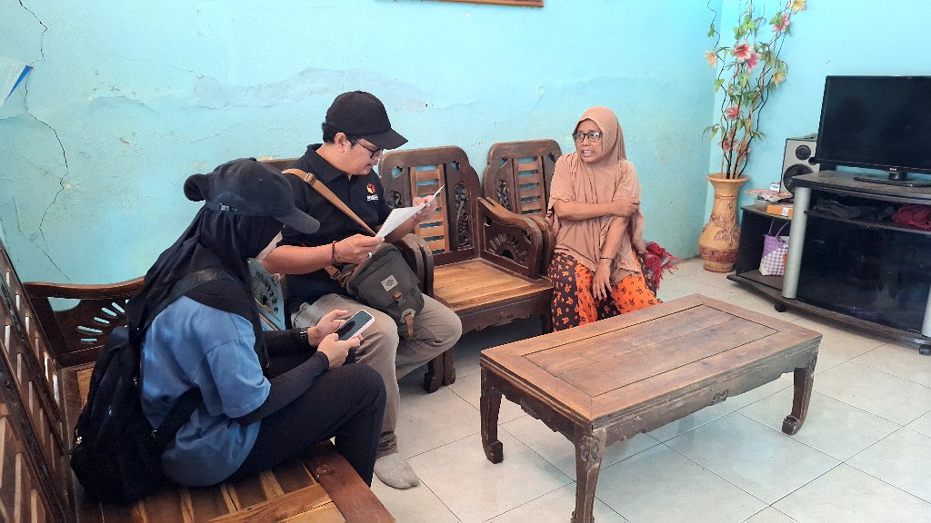 Uji Petik PDPB di Kampung Tenun Bandar Kidul