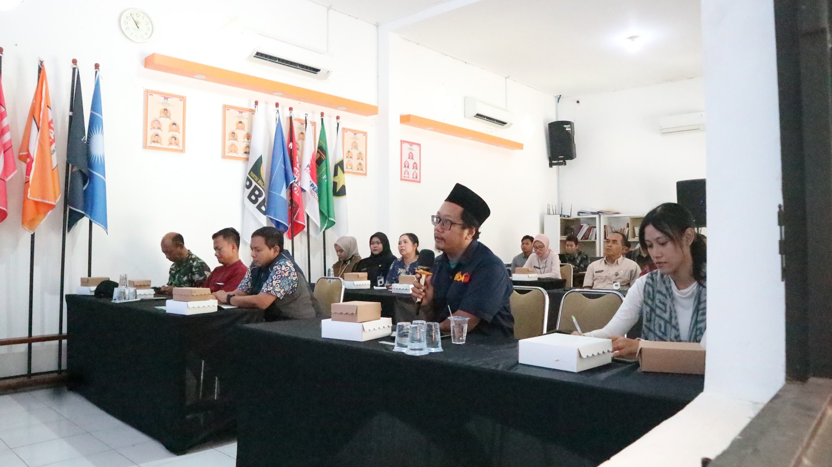 Pengawasan Rapat Pleno Terbuka PDPB Triwulan III Kota Kediri