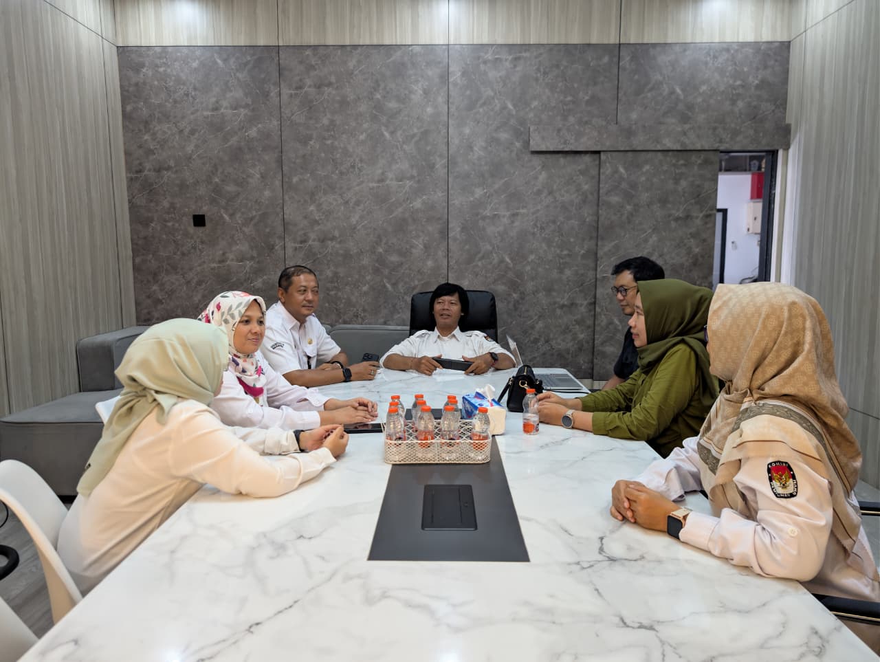 Audiensi Data Parpol dengan KPU Kota Kediri 