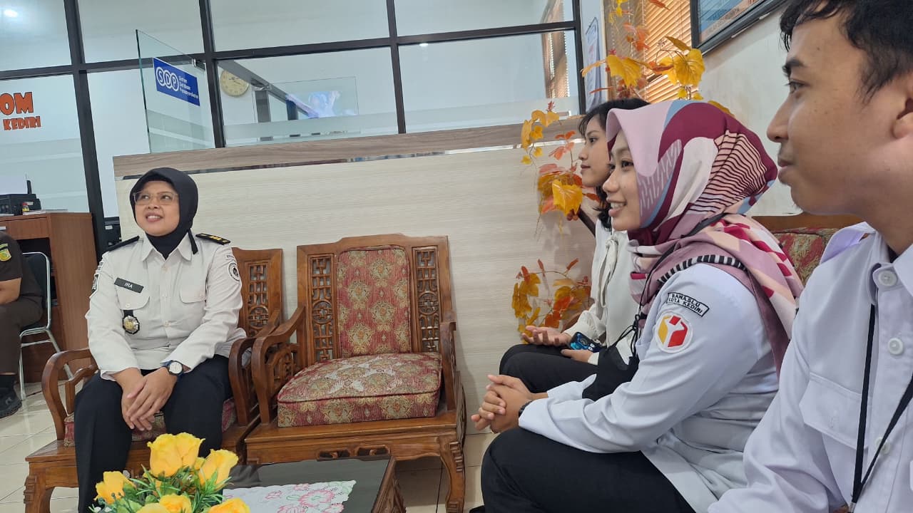 Koordinasi Bawaslu Kota Kediri dengan LAPAS Kelas II A Kediri