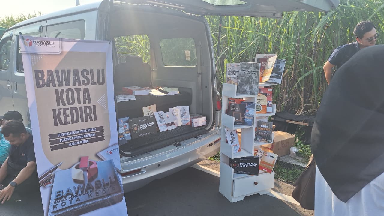 Perpustakaan Keliling Bawaslu Kota Kediri 10 Mei 2026