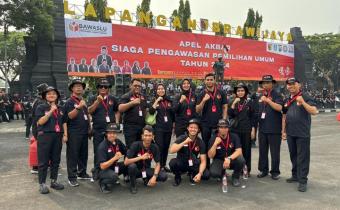 APEL AKBAR SIAGA PENGAWASAN PEMILU 2024