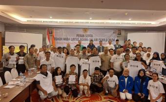 Pelatihan kepada Tokoh Muda yang Bertajuk “Peran Serta Tokoh Muda Lintas Agama dalam Pemilu 2024