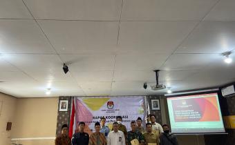 Rapat Koordinasi Pemutakhiran Data Pemilih Berkelanjutan Periode Triwulan III