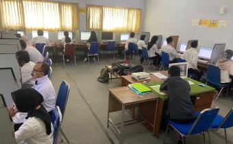 Pelaksanaan Tes Tertulis Calon Panwascam Kota Kediri