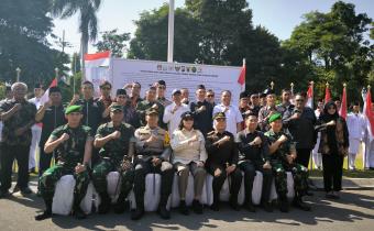 Apel Gelar Pasukan, Deklarasi Damai dan Sispamkota dalam rangka Operasi Mantap Praja Semeru 2024