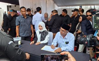 Pengawasan Pendaftaran Pencalonan Walikota Kediri