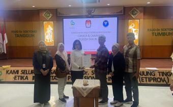 Penerimaan Hasil Pemeriksaan Kesehatan Bapaslon Walikota dan Wakil Walikota Kediri