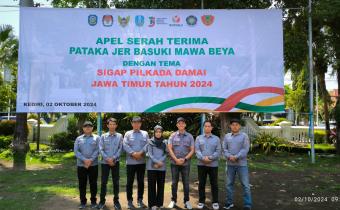 Kirab Pataka Jer Basuki Mawa Beya Wujudkan Jawa Timur Damai