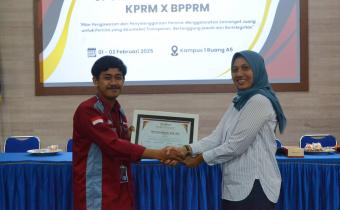 Upgrading dengan tema "Pilar Pengawasan dan Penyelenggaraan Pemira. Acara ini mengangkat tema Menggelorakan Semangat Juang untuk Pemira yang Akuntabel, Transparan, Bertanggung Jawab, dan Berintegritas."