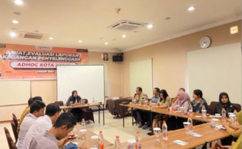 Evaluasi Laporan Keuangan Penyelenggara Ad-Hoc Se Kota Kediri Pada Pilkada Serentak 2024