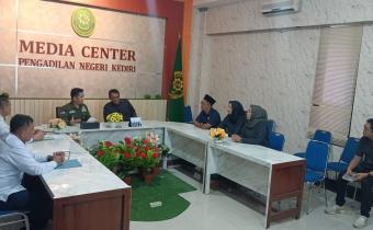 Audiensi Bawaslu Kota Kediri dan Pengadilan Negeri 