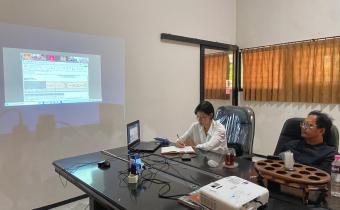 Bawaslu Kota Kediri Ikuti Rakor Pengawasan PDPB Bersama Bawaslu Jatim