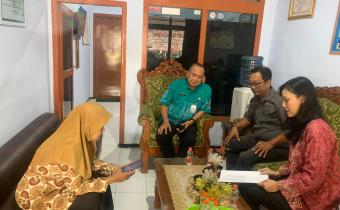 Bawaslu Kota Kediri Lakukan Koordinasi Data Pemilih Berkelanjutan di Kelurahan Tempurejo