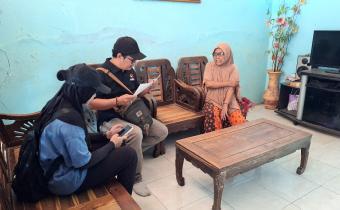 Uji Petik PDPB di Kampung Tenun Bandar Kidul