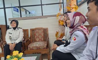 Koordinasi Bawaslu Kota Kediri dengan LAPAS Kelas II A Kediri