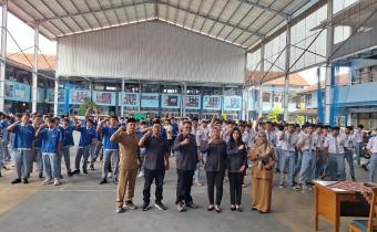 Bawaslu Kota Kediri laksanakan Goes To School pada 23 Februari 2026 di SMK PGRI 1 KEDIRI